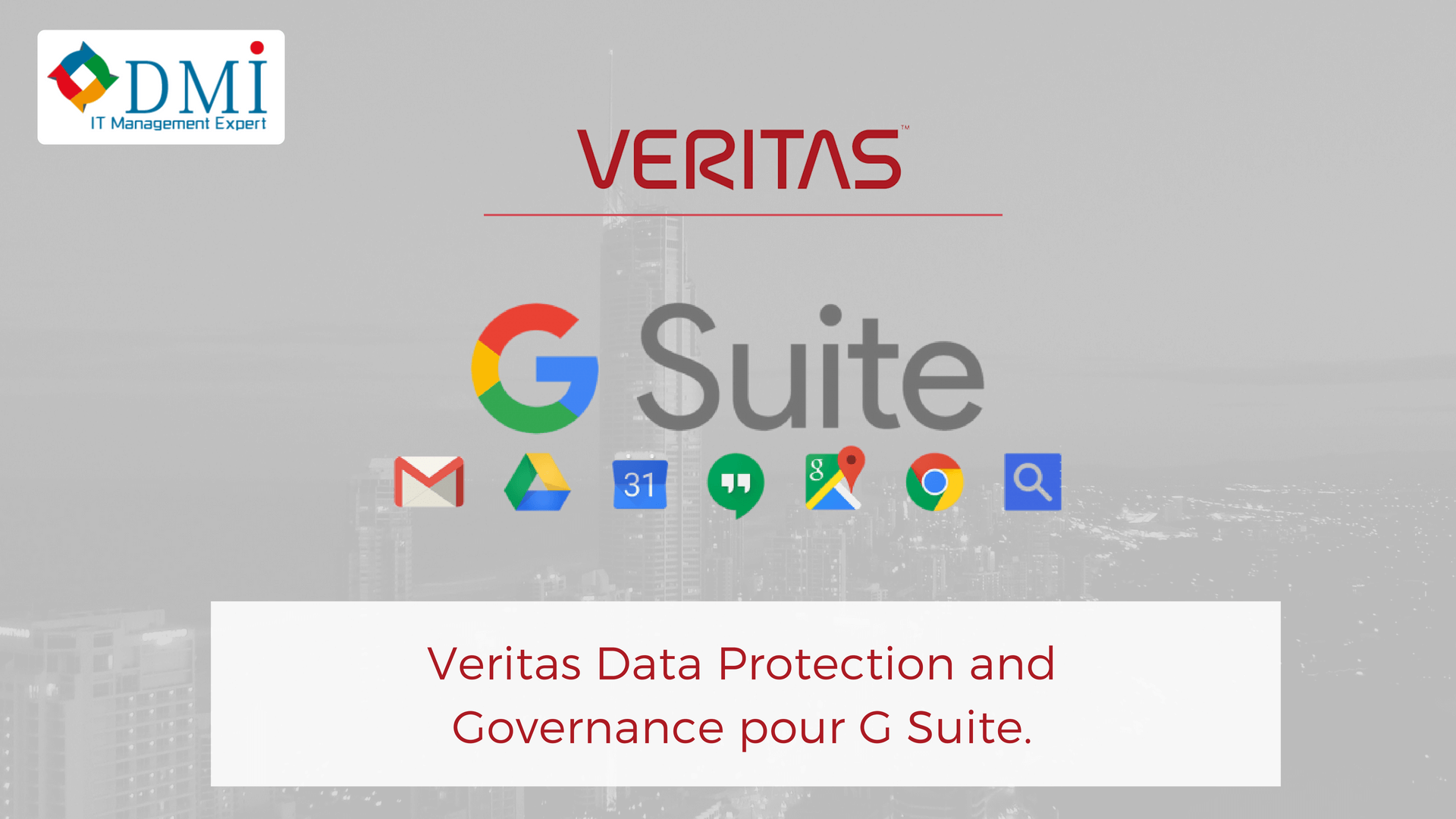 Veritas Data Protection and Governance pour G Suite