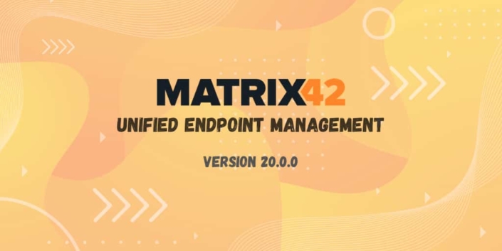Matrix42 UEM 20.0.0-B Mise à jour Matrix42 UEM 20.0.0